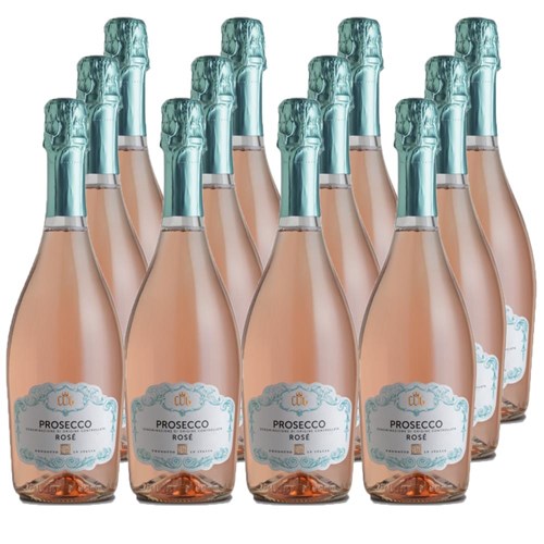 Cantina Del Garda Rose Prosecco DOC 75cl Crate of 12